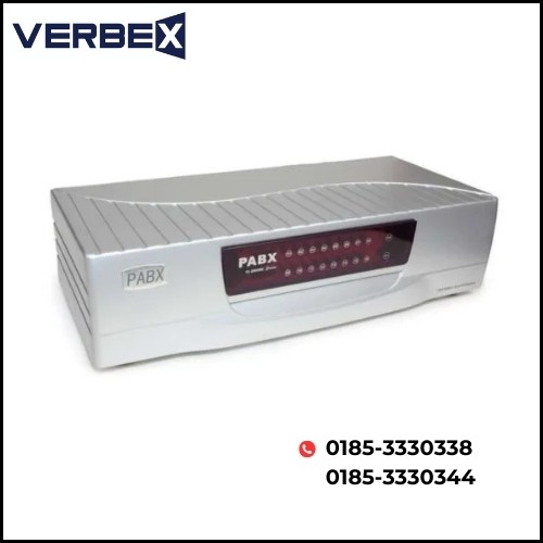 Verbex VT-040B-16P 16-Port PABX & Apartment Intercom Machine